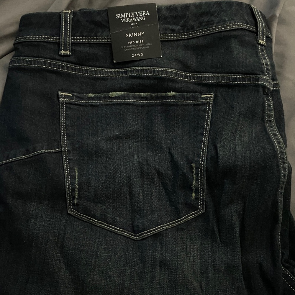 Simply Vera Vera Wang Dark Wash Jeans